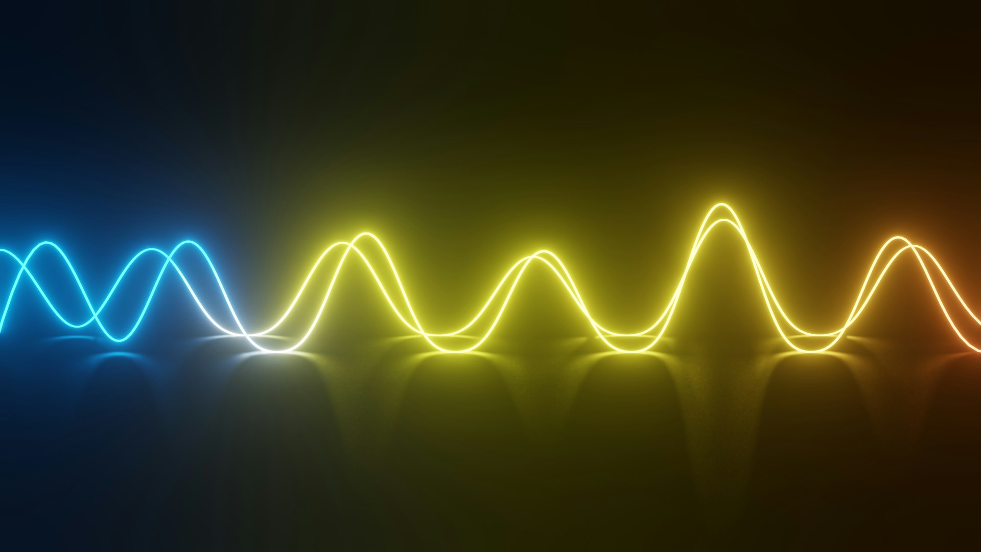 Example image of light in the dark